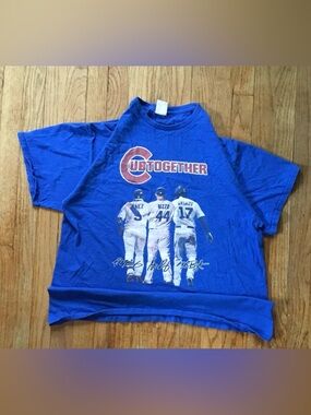 Vintage delta pro weight Royal Blue Cubs 'Cub Together' Graphic Tee